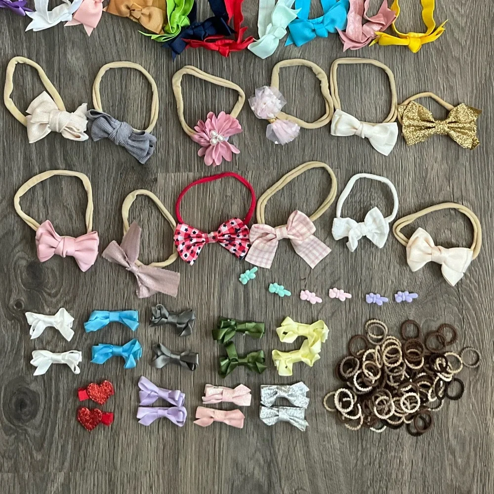 Colorful Baby Headbands and Hair Accessories Set